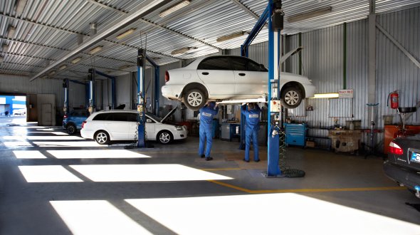 Автосервісна зона: