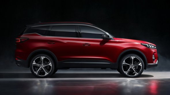 Chery Tiggo 7 Pro Бічна лінія кузова